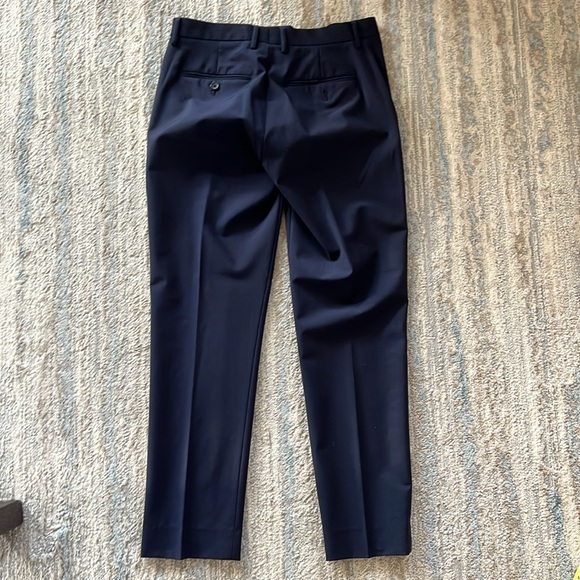 J. Crew Thompson dress work office pants 29x29 navy blue good used condition - Picture 6 of 7